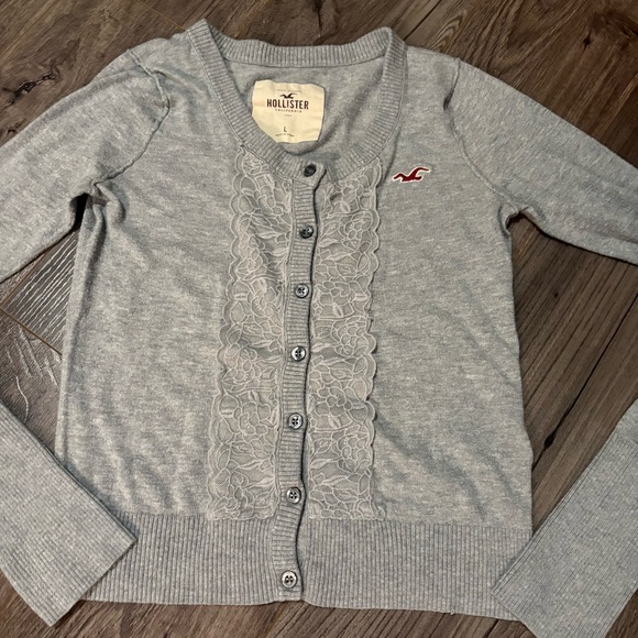 Vintage Hollister Cardigan button front Y2K Bella Swan Core - Picture 3 of 7